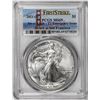 Image 1 : 2021-(S) Type 2 $1 American Silver Eagle Coin PCGS MS69 First Strike Emergency Issue