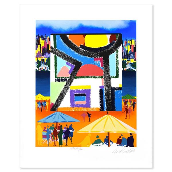 Leo Posillico "Patio Country" Limited Edition Serigraph On Paper