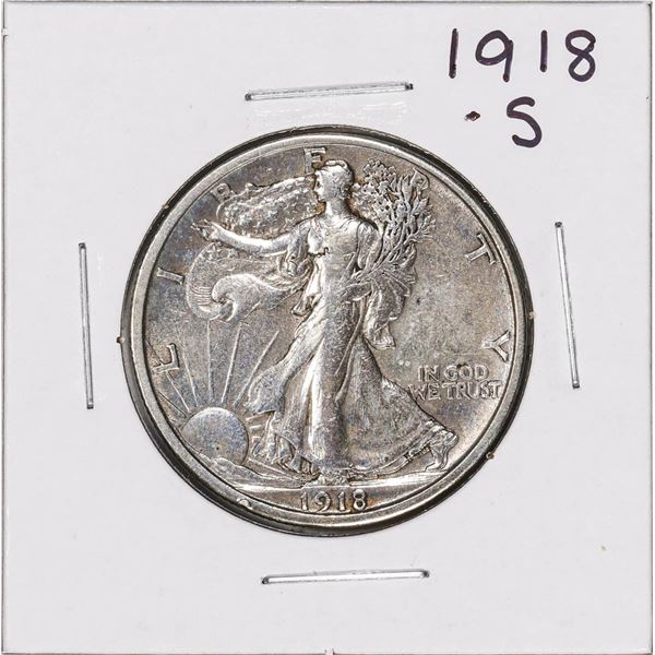 1918-S Walking Liberty Half Dollar Coin
