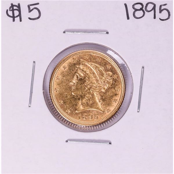 1895 $5 Liberty Head Half Eagle Gold Coin