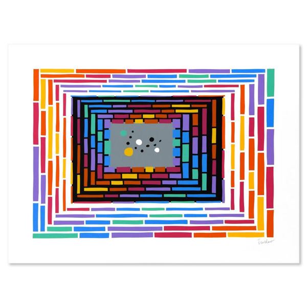 Leonard Janklow (1919-2006) "Bamboo 52" Limited Edition Serigraph On Paper