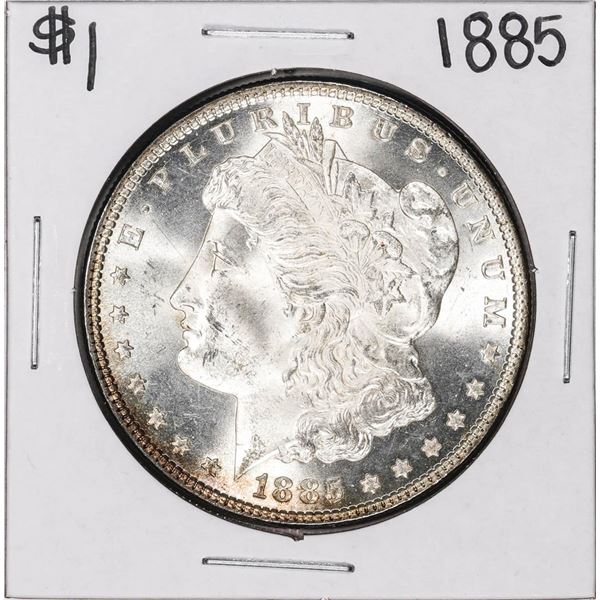 1885 $1 Morgan Silver Dollar Coin