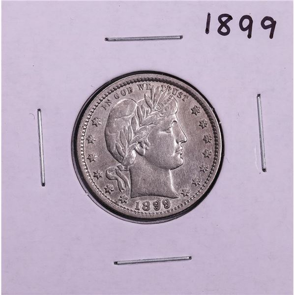1899 Barber Quarter Coin