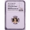 Image 1 : 2021-W Type 2 $5 Proof American Gold Eagle Coin NGC PF70 Ultra Cameo