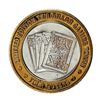 Image 1 : .999 Fine Silver Four Queens Casino Las Vegas $10 Limited Edition Gaming Token