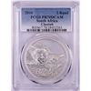 Image 1 : 2016 Proof South Africa 2 Rand Cheetah Silver Coin PCGS PR70DCAM