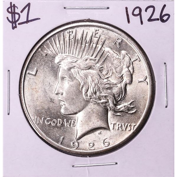 1926 $1 Peace Silver Dollar Coin