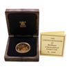 Image 2 : 1986 United Kingdom 5 Pounds Gold Coin w/Box & COA