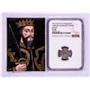 Image 1 : 1035-87 William The Conqueror Normandy Rouen Denier Coin NGC VF30 w/ Story Box