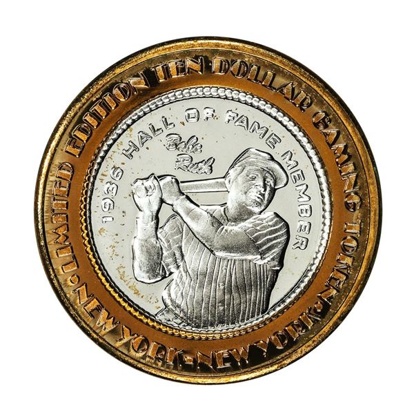 .999 Silver New York New York Hotel & Casino $10 Casino Limited Edition Gaming Token