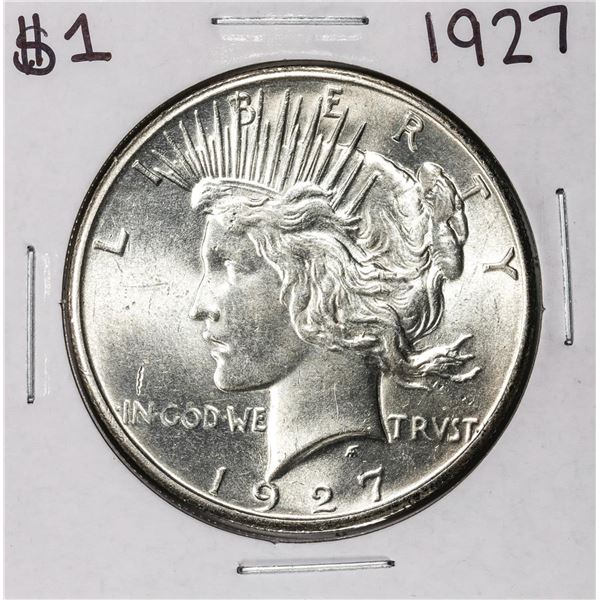 1927 $1 Peace Silver Dollar Coin