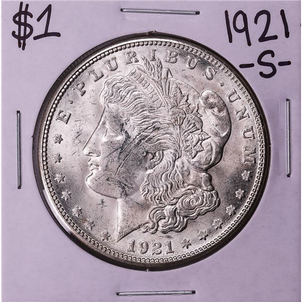 1921-S $1 Morgan Silver Dollar Coin