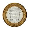 Image 2 : .999 Fine Silver Gold Country Motor Inn Elko, Nevada $10 Limited Edition Gaming Token