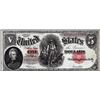 Image 1 : 1907 $5 Woodchopper Legal Tender Note