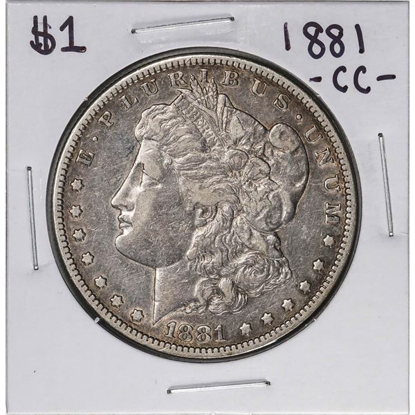1881-CC $1 Morgan Silver Dollar Coin