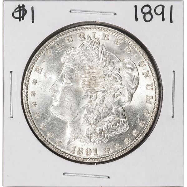 1891 $1 Morgan Silver Dollar Coin