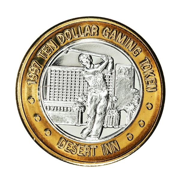 .999 Silver Sheraton Desert Inn Las Vegas, Nevada $10 Limited Edition Gaming Token