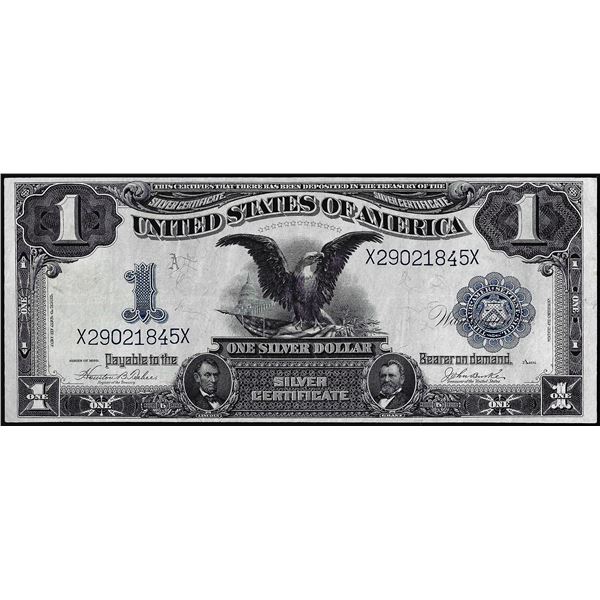 1899 $1 Black Eagle Silver Certificate Note