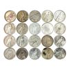Image 2 : Lot of (20) $1 Peace Silver Dollar Coins Culls