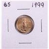 Image 1 : 1999 $5 American Gold Eagle Coin