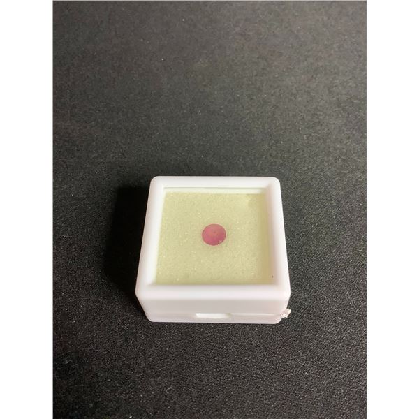 PINK TOURMALINE 0.435CT, 4.97 X 3.06MM, ROUND CUT, SI, BRAZIL, UNTREATED