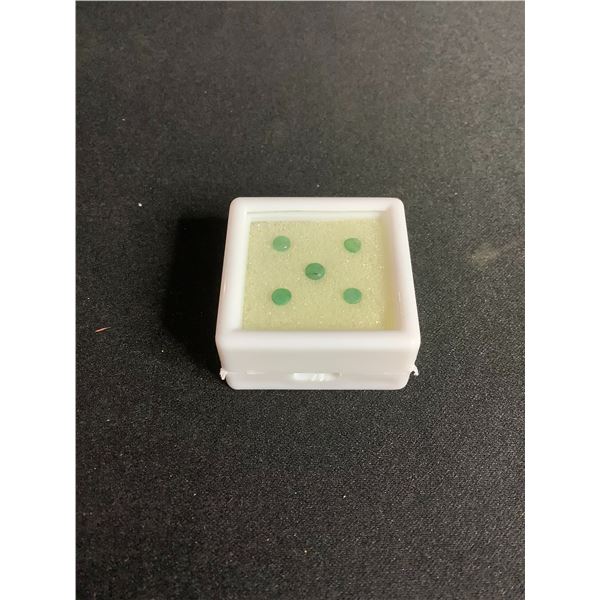 EMERALD 0.53CT, VARIOUS SIZES, ROUND CUT, VS, BRAZIL, UNTREATED