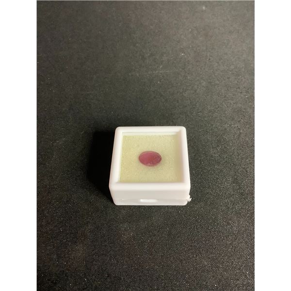 NATURAL RUBY 2.795CT, 9.12 X 6.76 X 4.80MM, OVAL CUT, SI, MADAGASCAR, GF TREATMENT