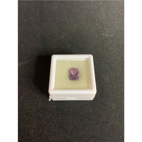 NATURAL AMETHYST 2.505CT, 9.06 X 7.02 X 5.51MM, CUSHION CUT, LOUPE CLEAN, BRAZIL, UNTREATED