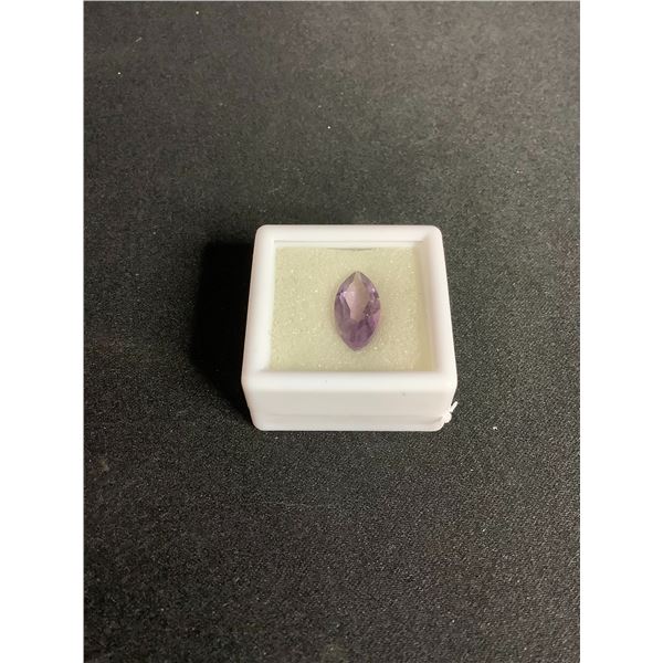 NATURAL AMETHYST, 3.01 CT, 13.98 X 6.98 X 5.10MM, MARQUISE CUT, LOUPE CLEAN, BRAZIL, UNTREATED