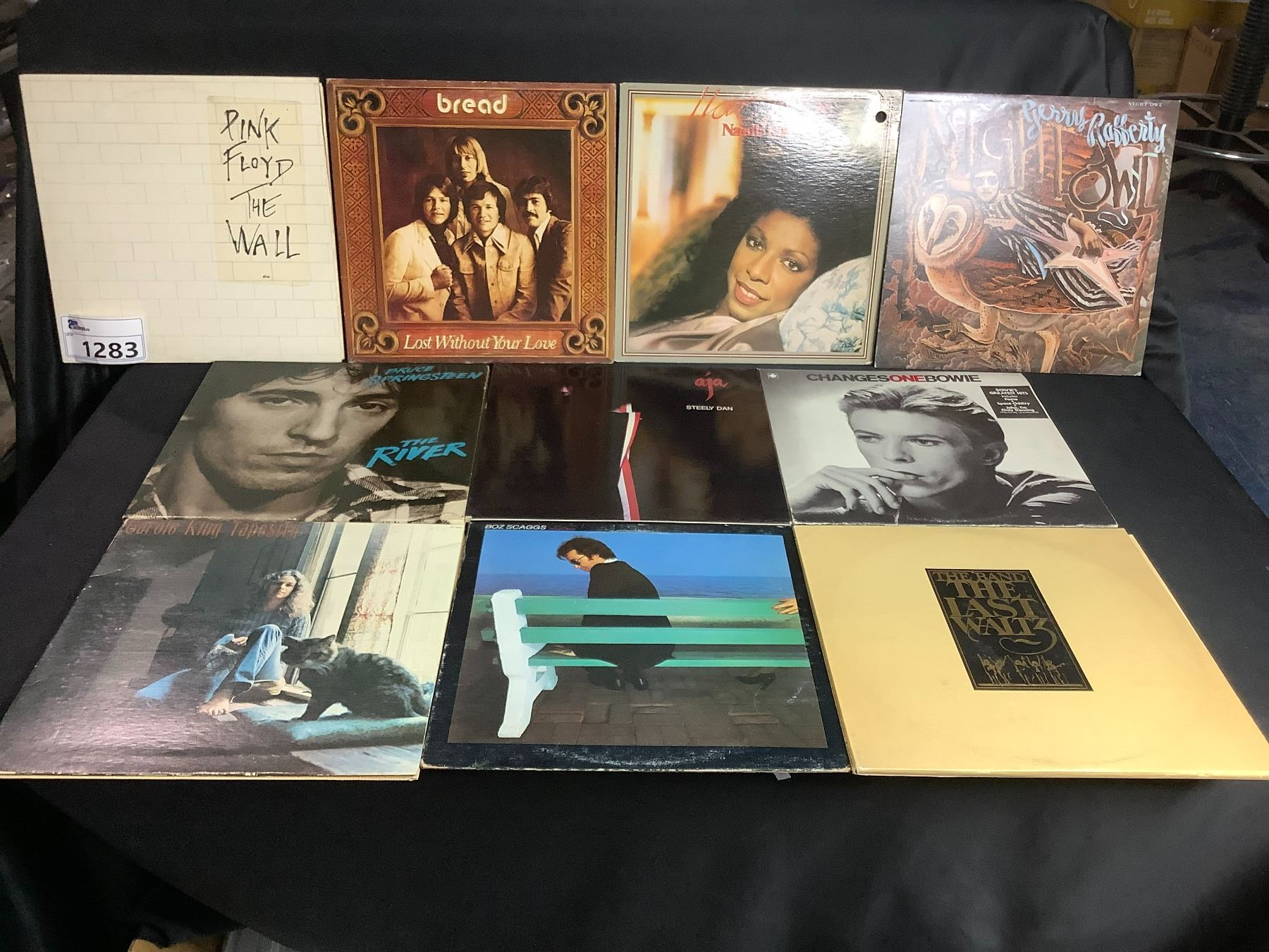 10 ASSORTED VINYL RECORDS: BRUCE SPRINGSTEEN, GERRY RAFFERTY, PINK ...