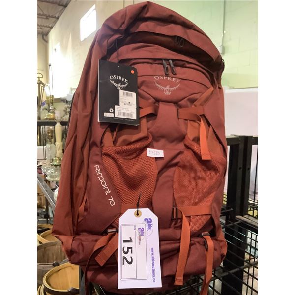 *NEW WITH TAGS* OSPREY FARPOINT 70 67L, 3.75LB BACKPACK