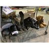 Image 1 : SHELF OF ASSORTED BOOTS, COWBOY, WORKBOOTS, ARTIC RIDGE SNOW BOOTS