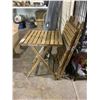 Image 2 : 3 FOLDING PATIO TABLES