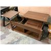 Image 2 : HIDDEN DOUBLE STORAGE COMPARTMENT COFFEE TABLE