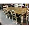 Image 2 : DINING TABLE SET WITH 6 CHAIRS