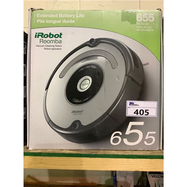 IROBOT ROOMBA 655 SERIES VACUUM CLEANING ROBOT