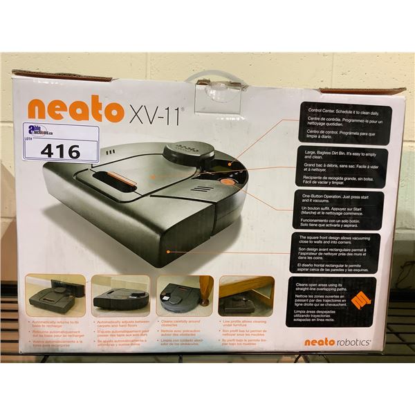 NEATO XV-11 ROBOTIC VACUUM