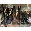 Image 1 : ASSORTED SIZE (MADE IN MEXICO) MENS AND WOMENS WESTERN BOOTS SOME SIZE 7 LADIES