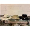 Image 2 : SHELF LOT OF ASSORTED WESTERN HATS, BRAND NAMES SERRATELLI, SHORTY'S, BAILEY, AND SEDONA WEST