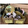 Image 2 : 2 BOXES OF ASSORTED HANGING LIGHT FIXTURES