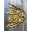 Image 1 : *NEW WITH TAGS* SMART RANGE LEATHER GOLD LEATHER JACKET