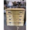 Image 1 : 2 PIECE PINE DRESSER (WOBBLY)