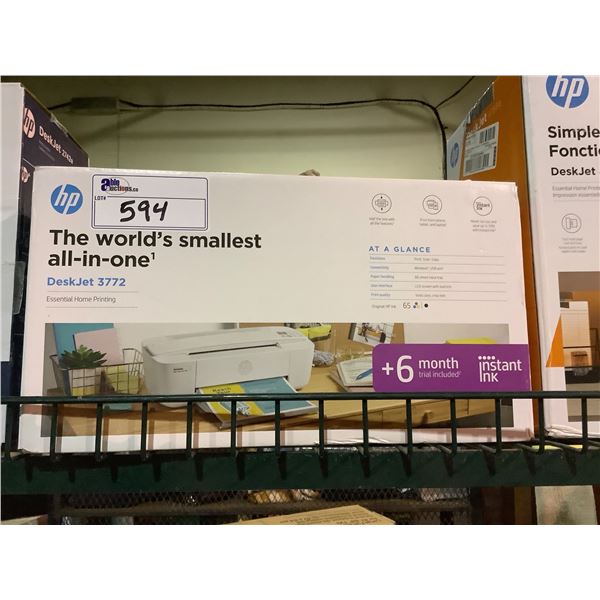 HP DESKJET 3772 PRINTER