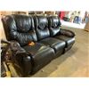 Image 2 : BLACK RECLINING SOFA