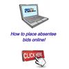 Image 1 : How to place absentee bids online