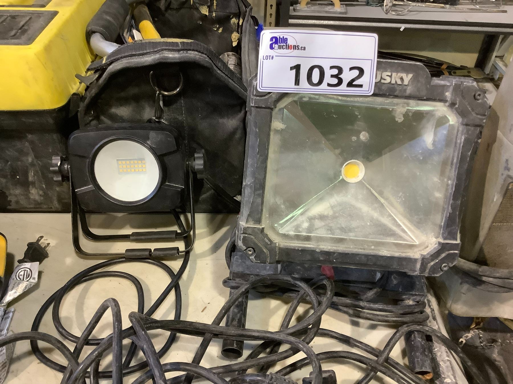 Intertex String Lights HUSKY WORK LIGHT, INTERTEK LED STRING LIGHTS & WORK LIGHT - Able Auctions