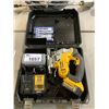 Image 1 : DEWALT VAR. SPEED JIG SAW WITH BATTERY, CHARGER, BLADES, SAVER BOX, & CARRYING CASE