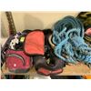 Image 2 : MILLER TURBO LITE PERSONAL FALL LIMITER, ASSORTED ROPE, AND MORE