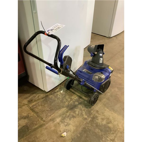 SNOW JOE ELECTRIC SNOW BLOWER WITH BATTERY