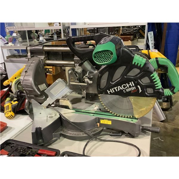 HITATCHI 12" SLIDING COMPOUND MITER SAW